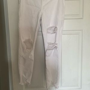 American Eagle White Jeans